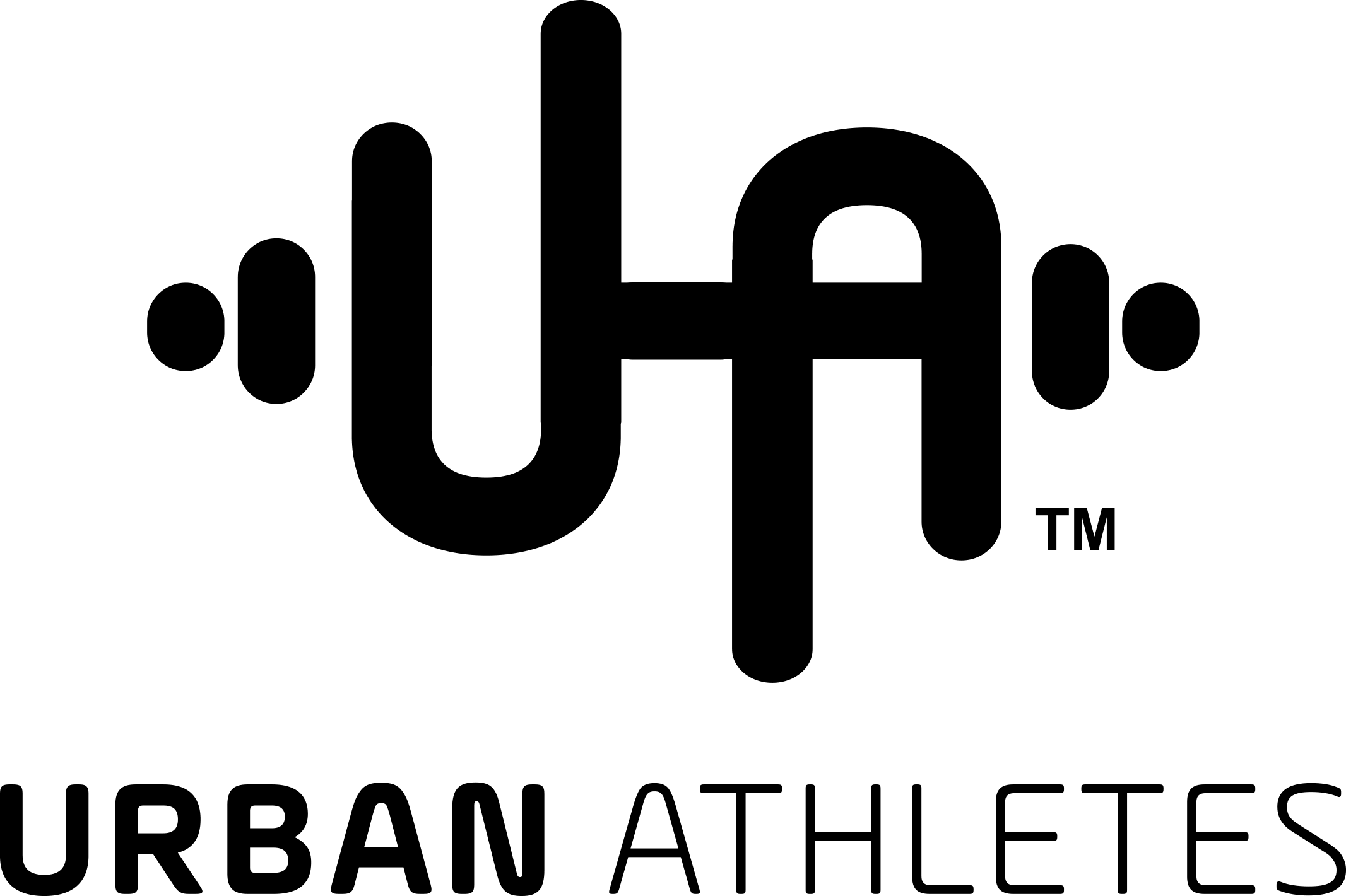 Logo Urban Athletes Hitam logo